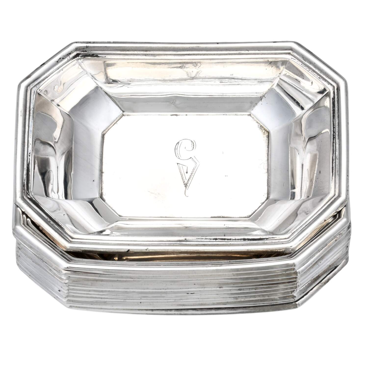 Fairfax (Sterling, Hollowware) Nut Dish (Set of 12) by Gorham Silver-1