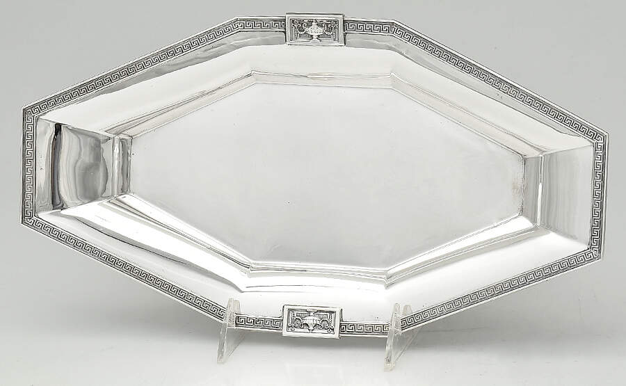 Lansdowne (Sterling, 1917, Hollowware) 12" Bread Tray by Gorham Silver-1
