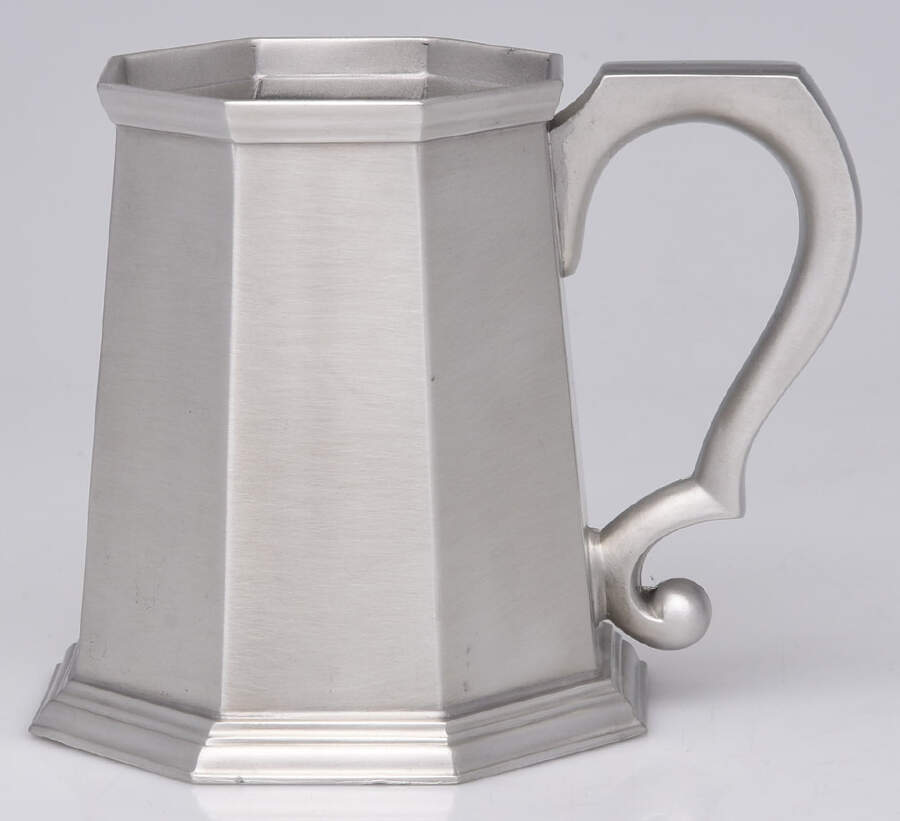 Octette (Pewter, Hollowware) Tankard by Gorham Silver-1