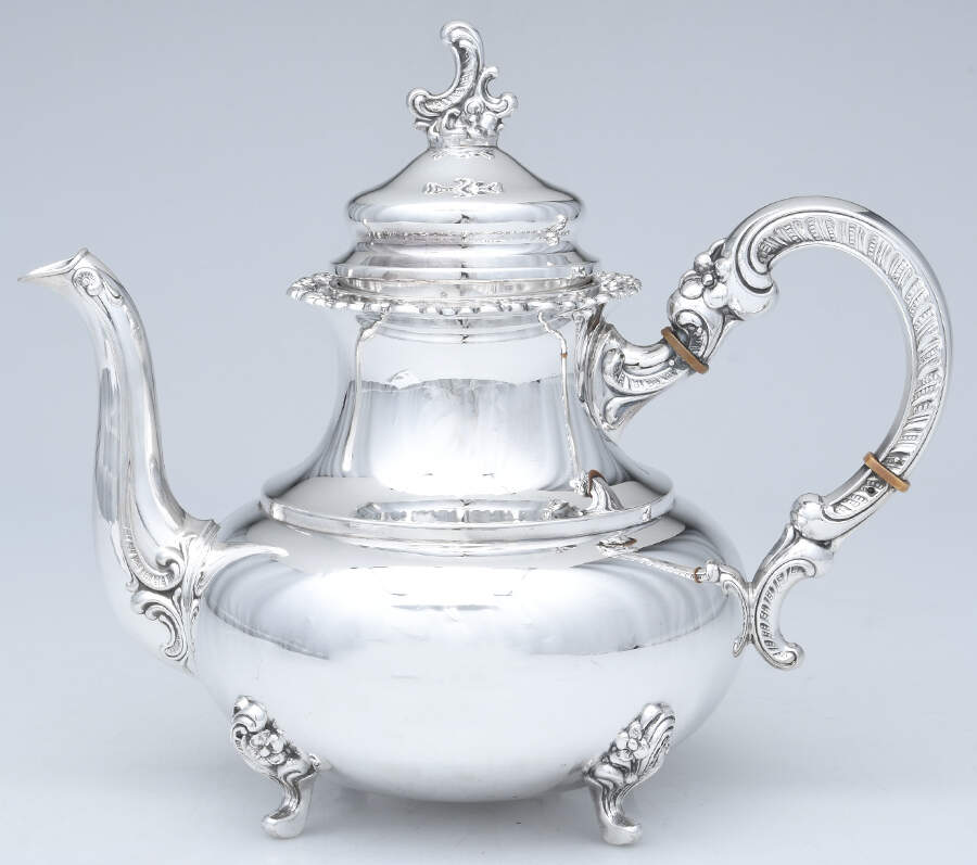 GAK2 (Sterling, Hollowware) Teapot by Gayer & Krauss-1