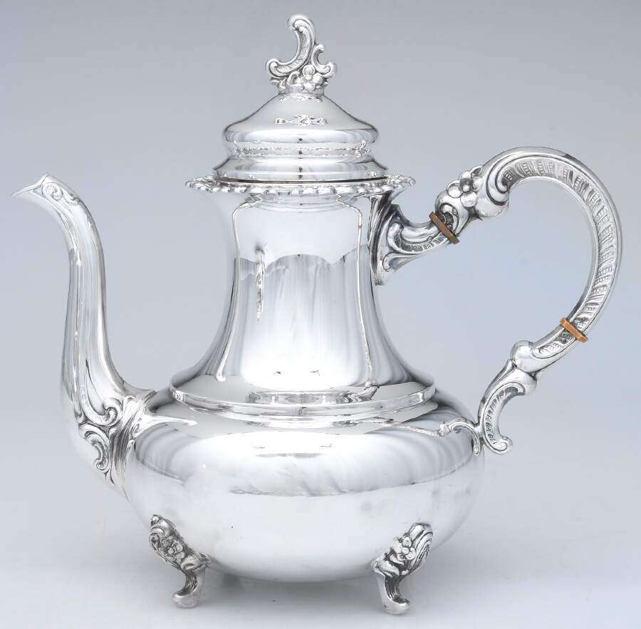 GAK2 (Sterling, Hollowware) Coffee Pot by Gayer & Krauss-1