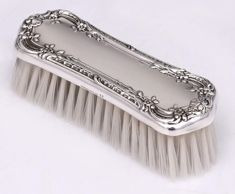 27 (Sterling, Hollowware) Clothes Brush by Gorham Silver-1