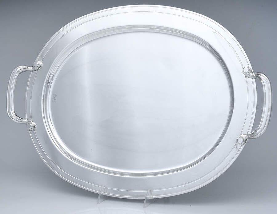 Maestri (Silverplate, Hollowware) 18" Waiter Tray by Gorham Silver-1
