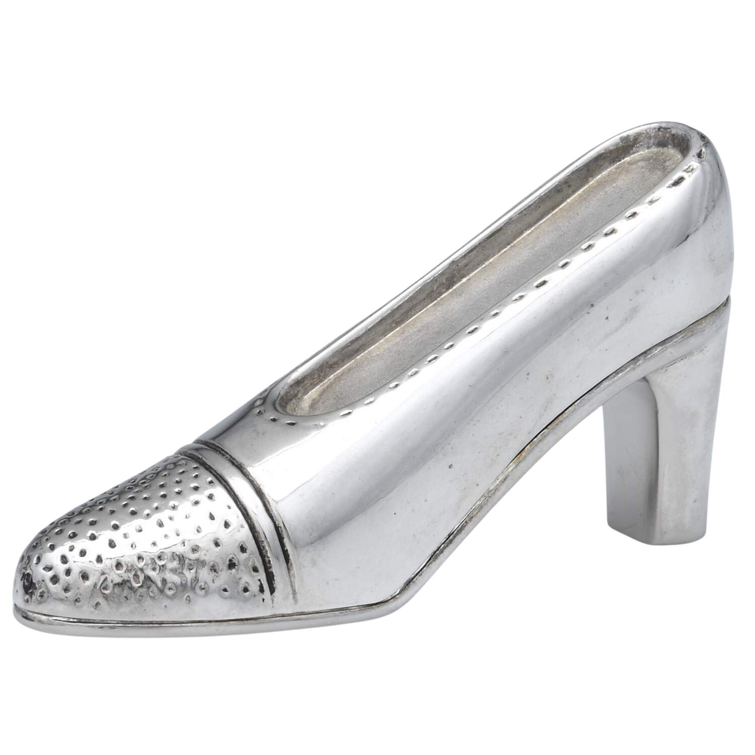 Silverplate Hollowware Pepper Shaker by Godinger-1