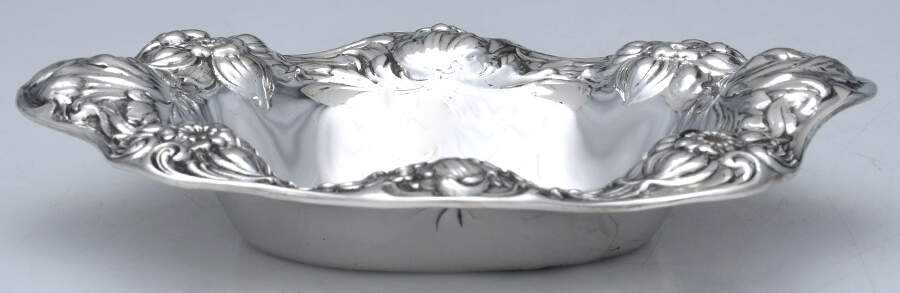 A3964 (Sterling, Hollowware) Master Nut Dish by Gorham Silver-1