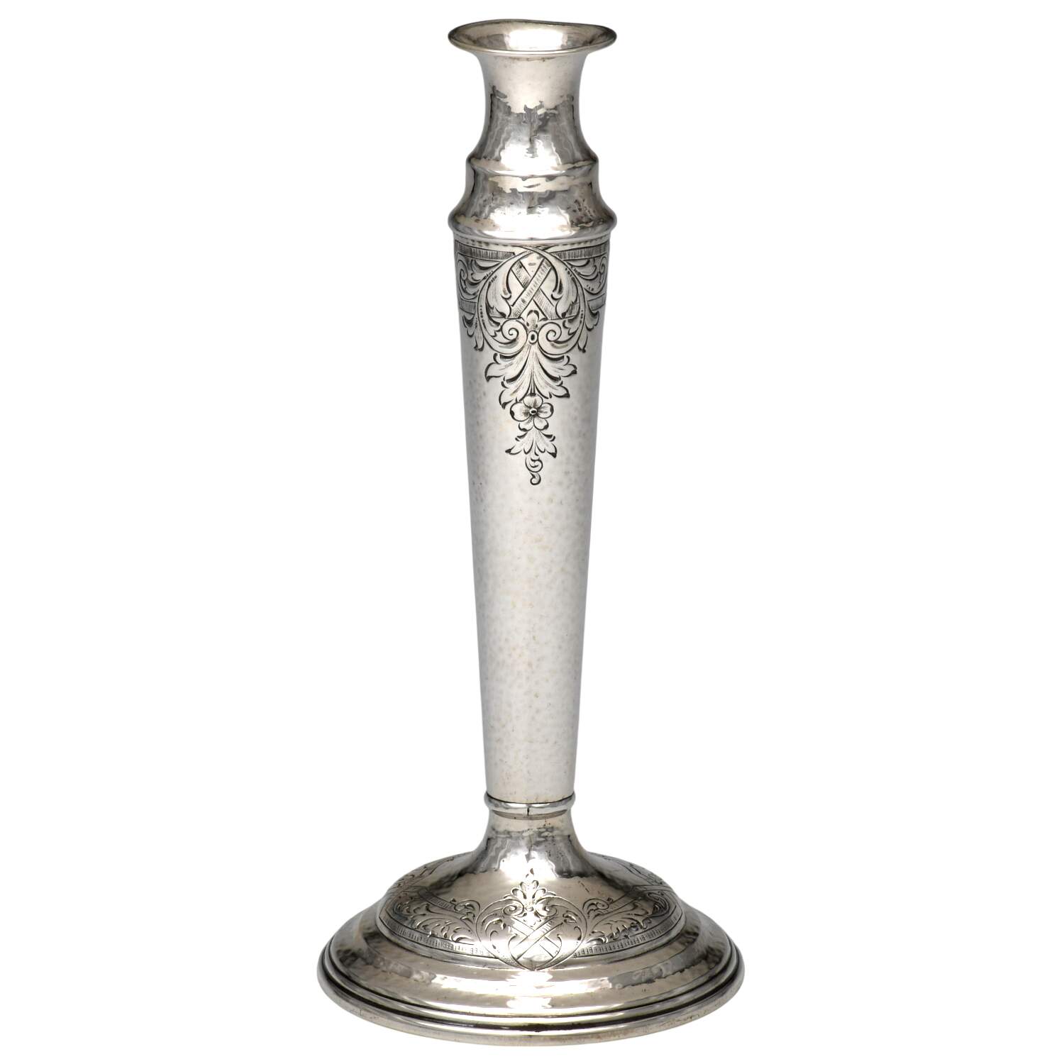 1317A (Sterling, Hollowware) Weighted Candlestick by Gorham Silver-1