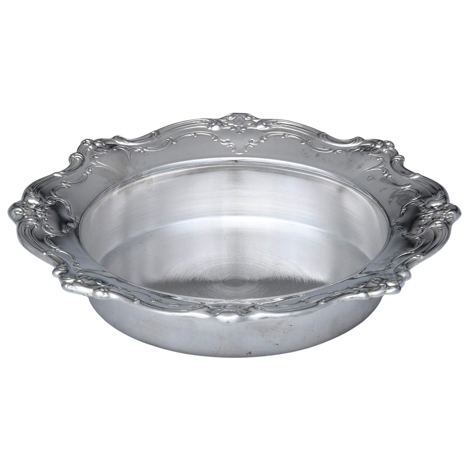 Chantilly (Slvp, Hollowware, Newer) Wine Bottle Coaster by Gorham Silver-1