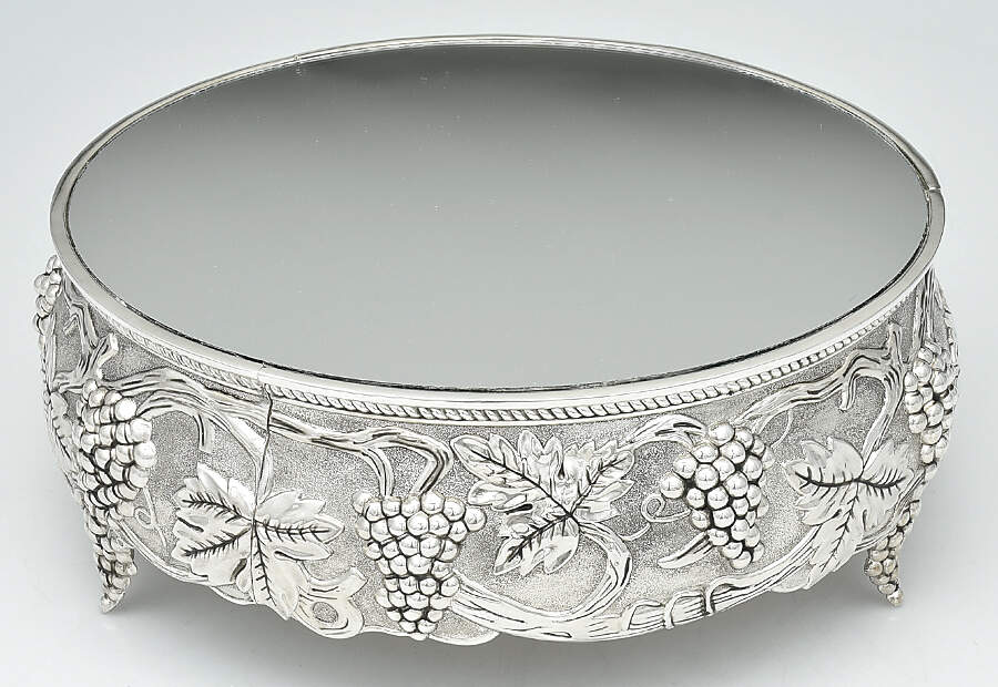 Grape (Silverplate, Hollowware) Plateau by Godinger-1