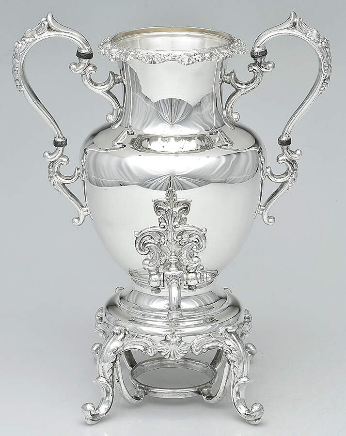 GDS1 (Silverplate, Hollowware) Samovar/Coffee Urn No Lid by Goldfeder Silver Co-1