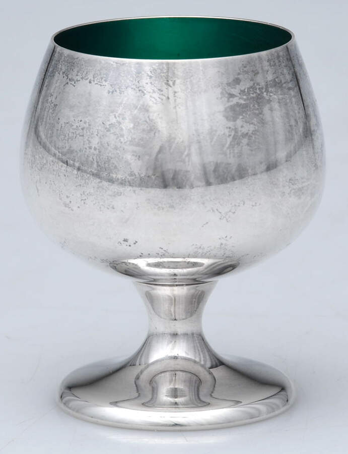 955 (Sterling, Hollowware) Enameled Cordial Cup by Gorham Silver-1