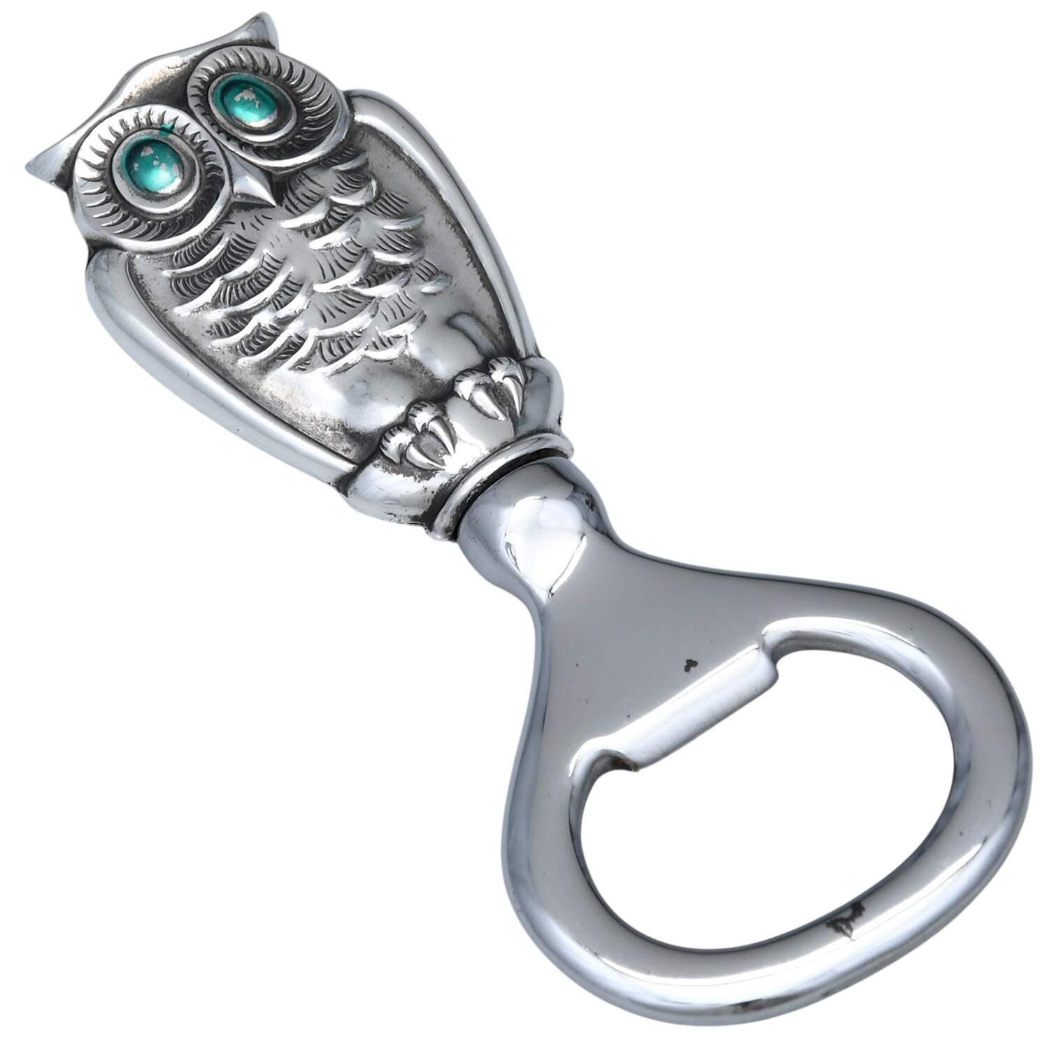 404 (Sterling, Hollowware) Bottle Opener with Stainless Bowl by Gorham Silver-1
