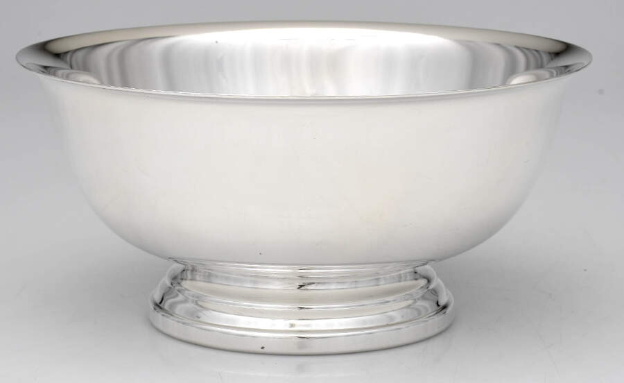 Paul Revere Bowls (Silverplate, Hollowware) 8" Paul Revere Bowl by Gorham Silver-1