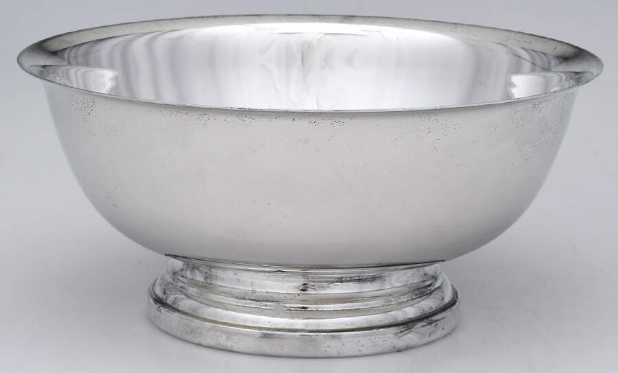 Paul Revere Bowls (Silverplate, Hollowware) 8" Paul Revere Bowl by Gorham Silver-1