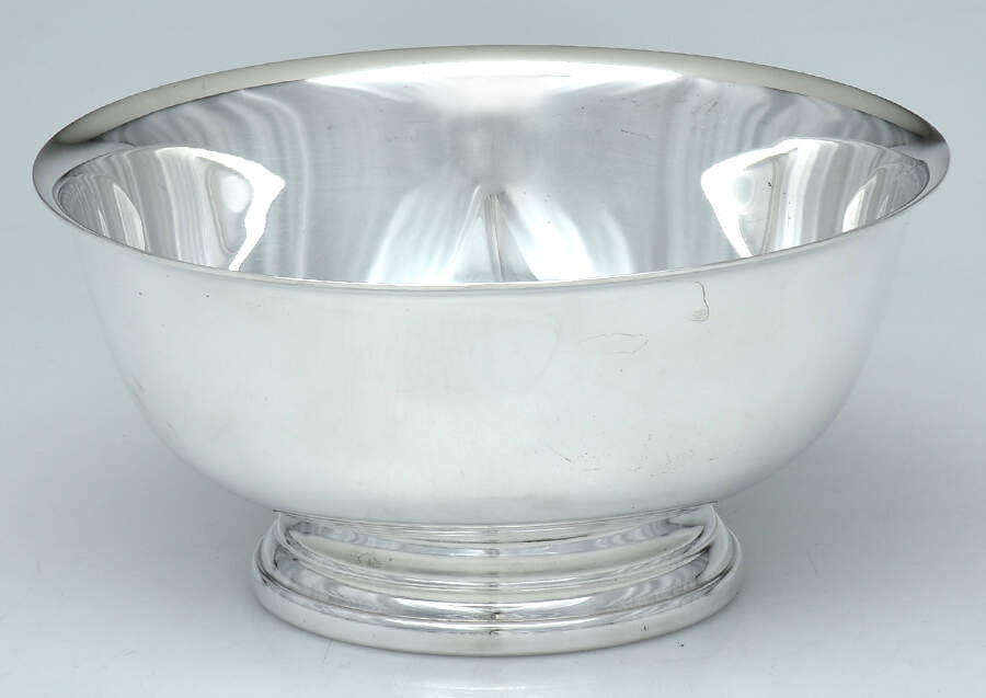 Paul Revere Bowls (Silverplate, Hollowware) 6" Paul Revere Bowl by Gorham Silver-1