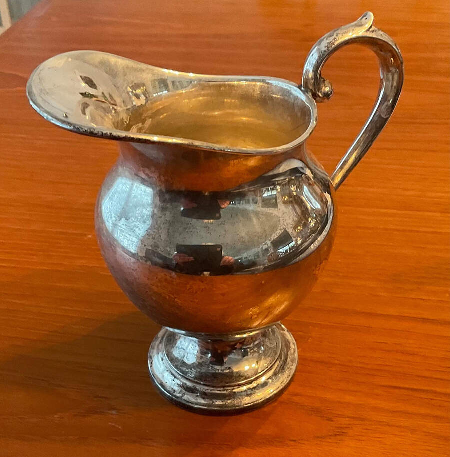 1641 (Sterling, Hollowware) Creamer by Gorham Silver-1