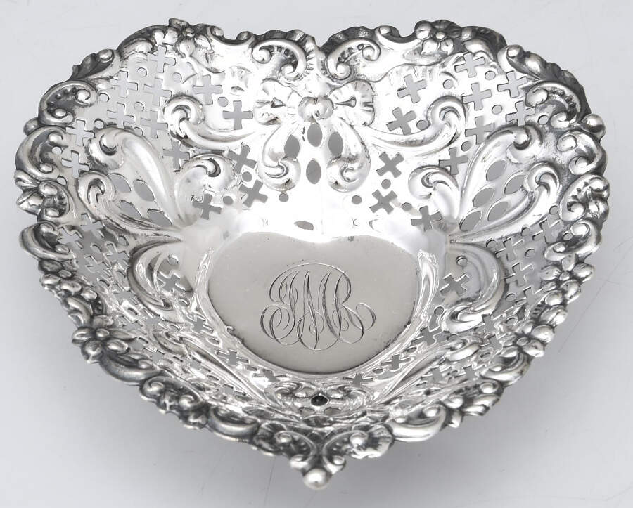 A4312 (Sterling, Hollowware) Nut Dish by Gorham Silver-1