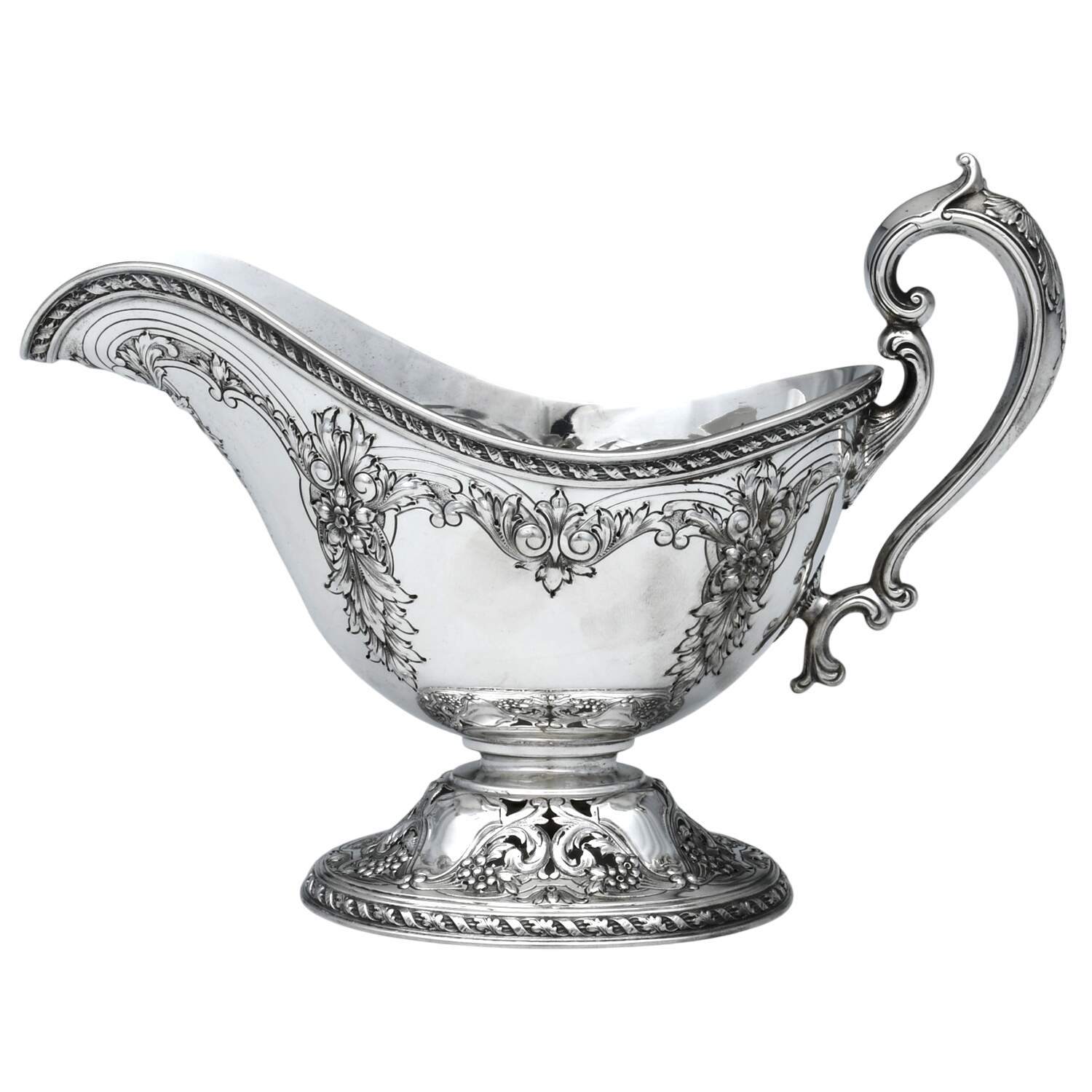 A9433 (Sterling, Hollowware) Gravy Boat No Underplate by Gorham Silver-1