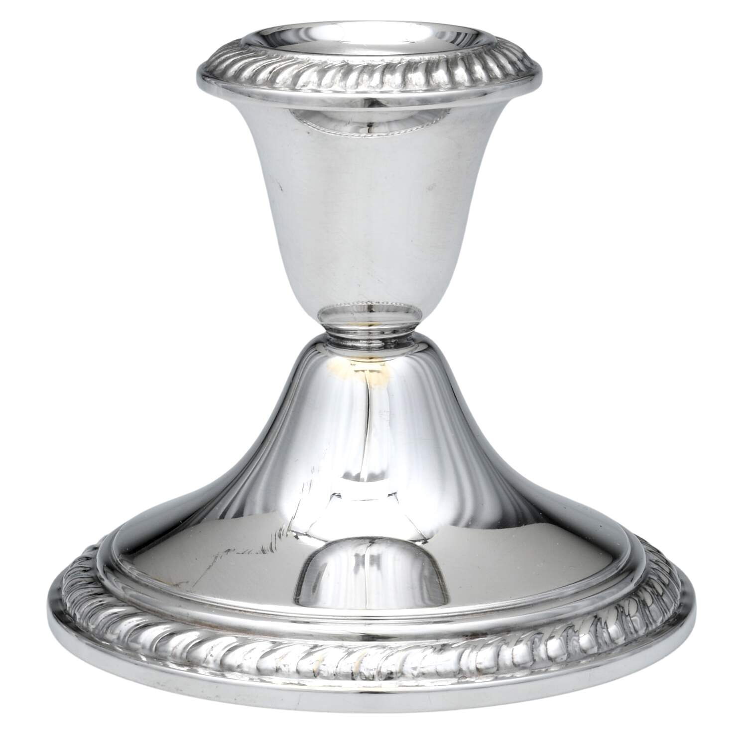 YB166 (Silverplate, Hollowware) 3" Console Candleholder by Gorham Silver-1