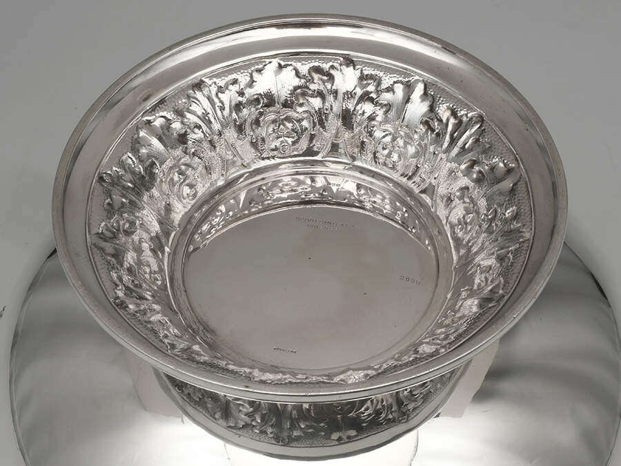 2990 (Sterling, Hollowware) Punch Bowl by Gorham Silver-5
