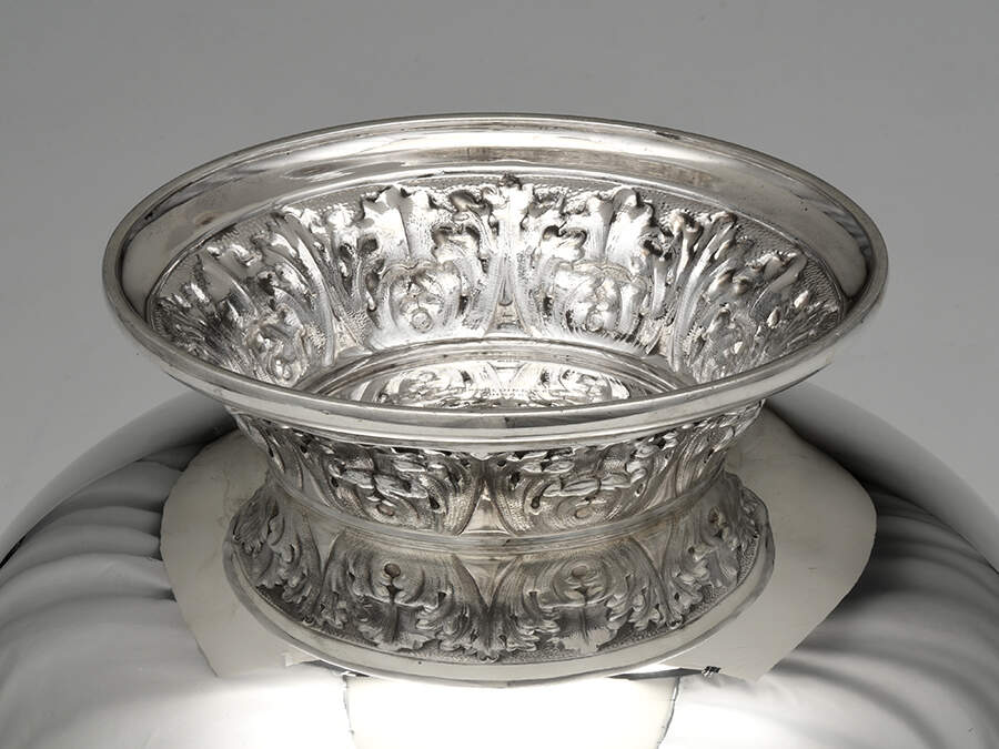 2990 (Sterling, Hollowware) Punch Bowl by Gorham Silver-3
