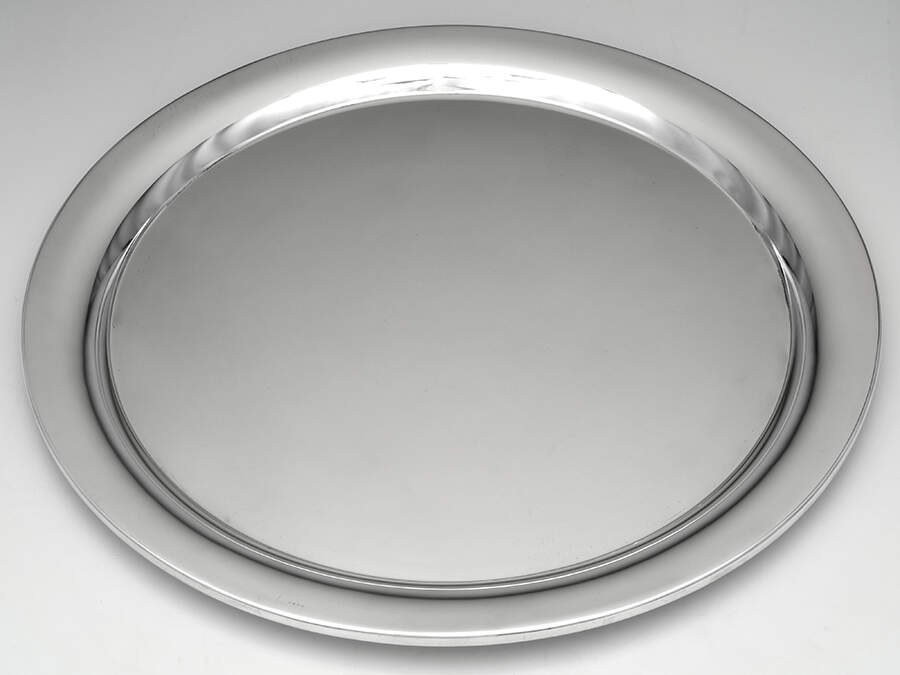 Paul Revere-Reproduction (Strlg, Hlwr) Compimentary Sterling Punch Tray by Gorham Silver-1