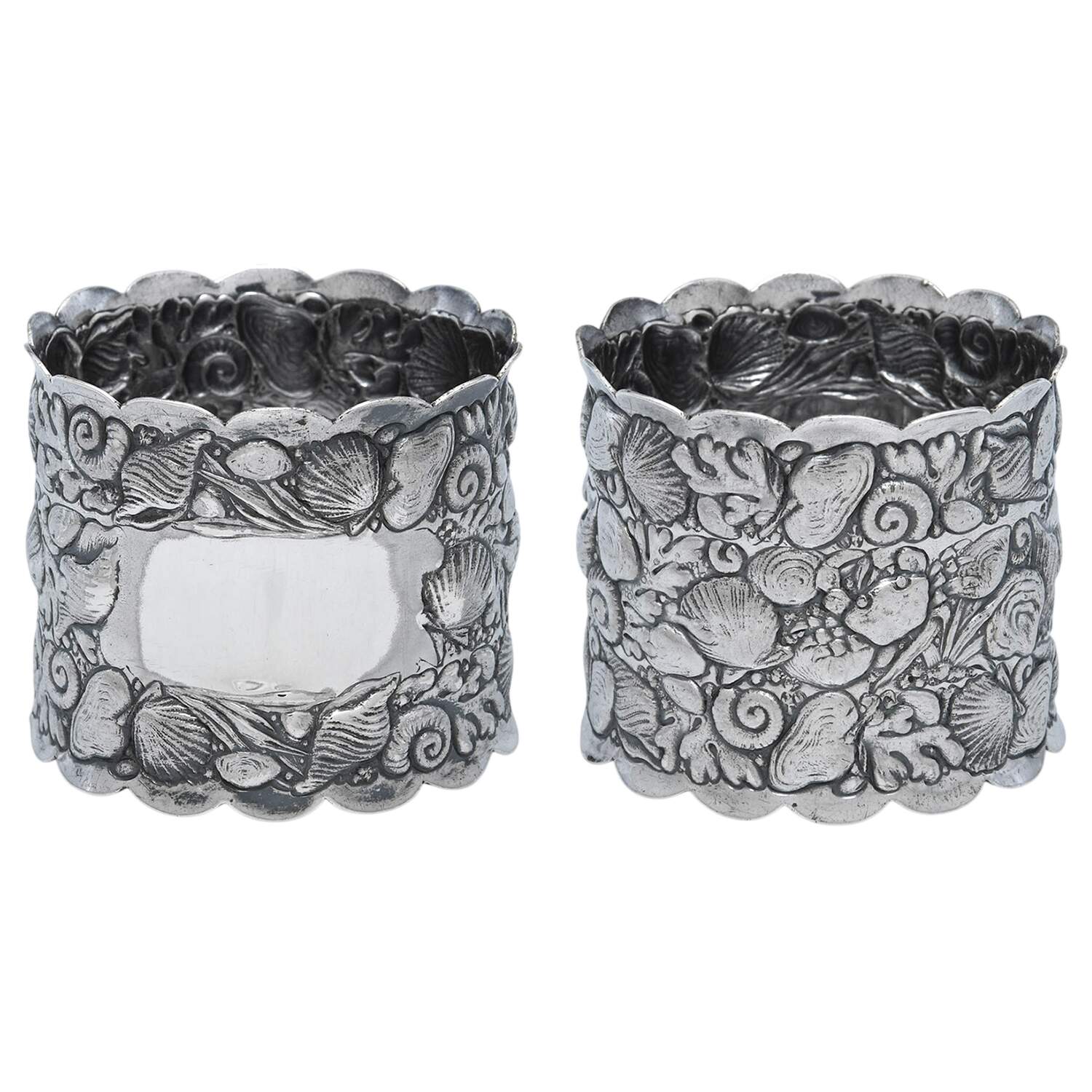 Narragansett (Sterling, Hollowware) Napkin Ring by Gorham Silver-1