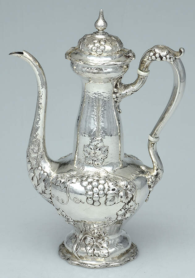 A4661 (Sterling, Hollowware) Sterling Demitasse Pot by Gorham Silver-1