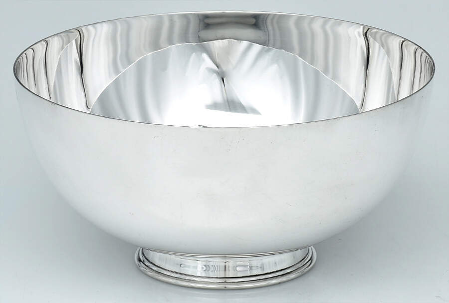 G257 (Sterling, Hollowware) 7" Round Bowl by Graff Washbourn & Dunn-1