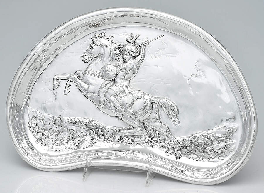 G6 (Sterling, Hollowware) High Chair Tray by Gorham Silver-1