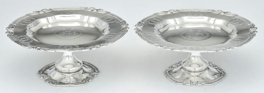 979 (Sterling, Hollowware) Tazza - Set of 2 by Gorham Silver-1