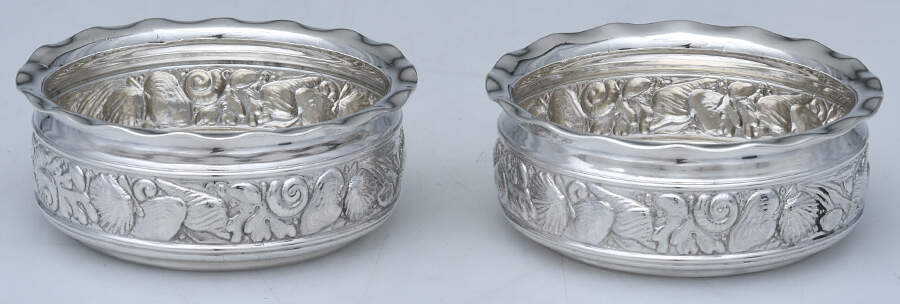 2380 (Sterling, Hollowware) Nut Dish - Set of 2 by Gorham Silver-1