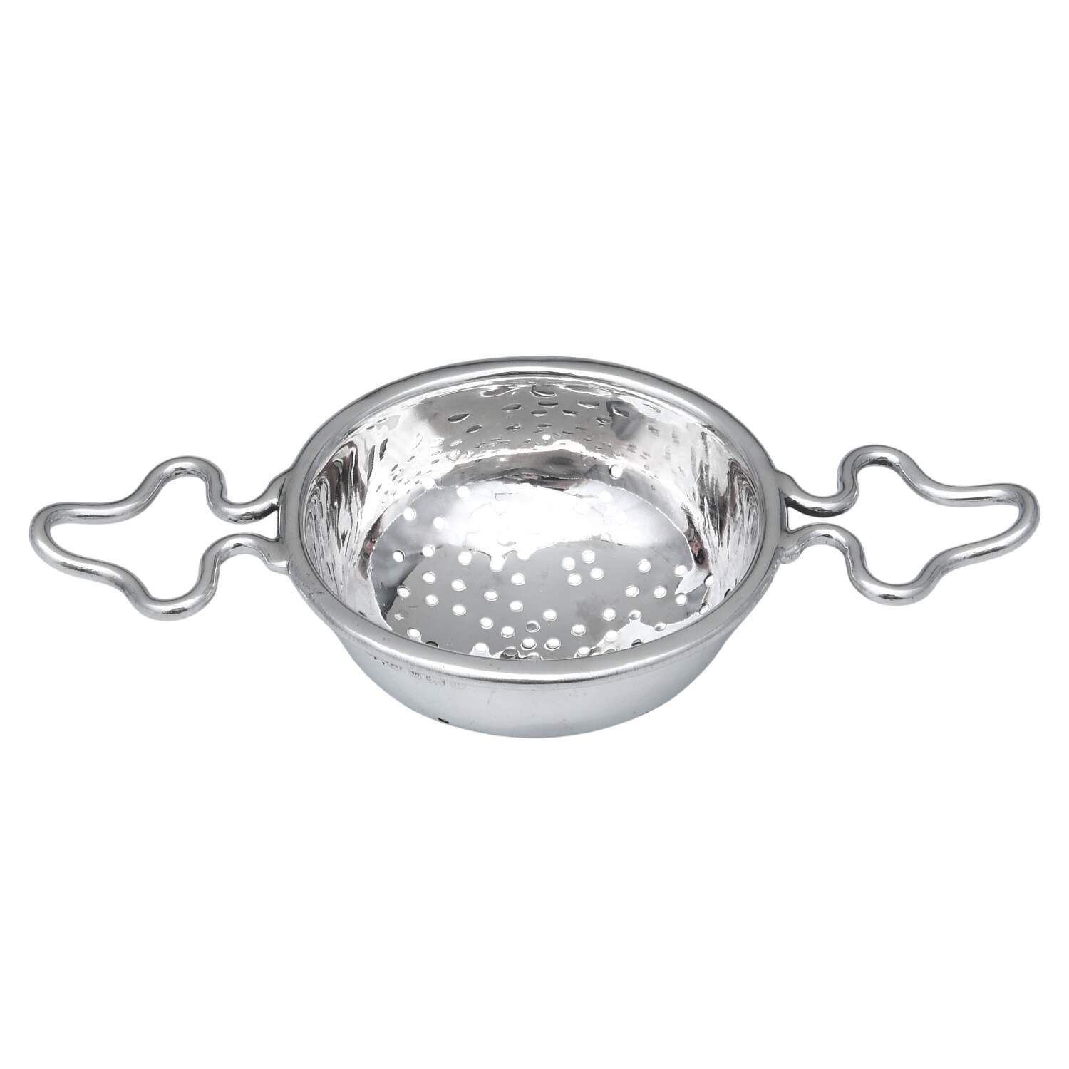 Sterling Hollowware Solid Individual Overcup Tea Strainer by G. F. Westwood & Sons-1