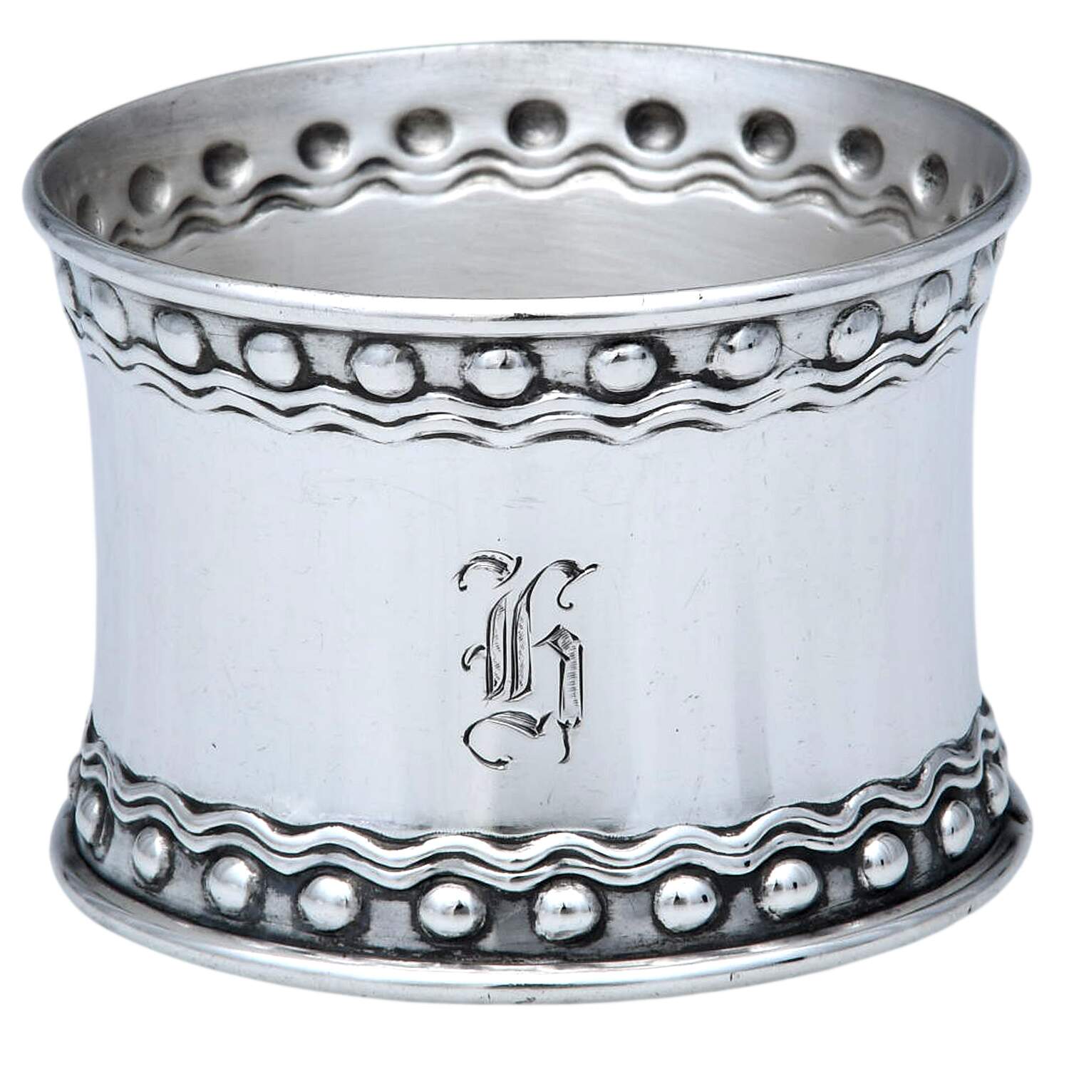 B3828 (Sterling, Hollowware) Napkin Ring by Gorham Silver-1