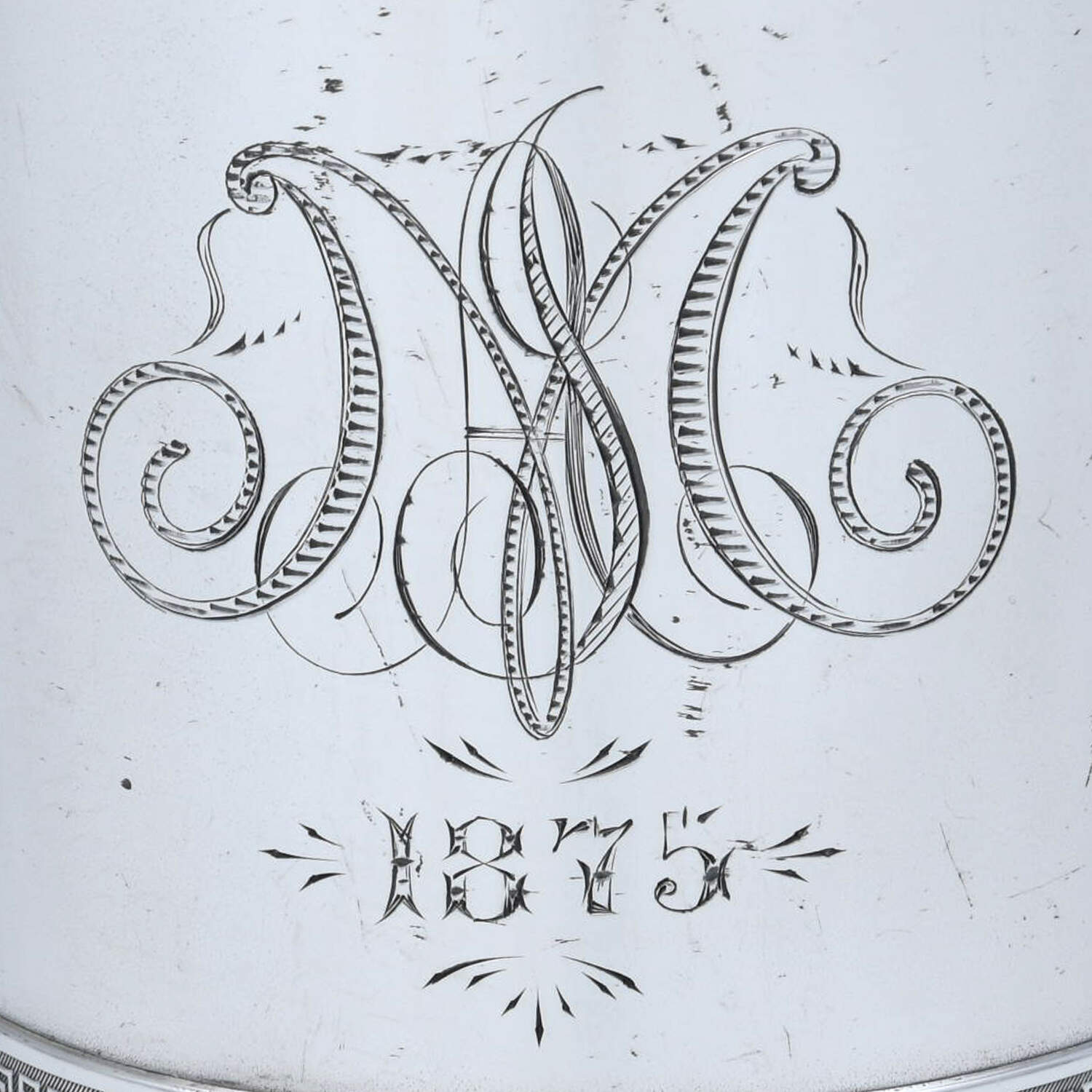 1805 (Sterling, Hollowware) Mug by Gorham Silver-4