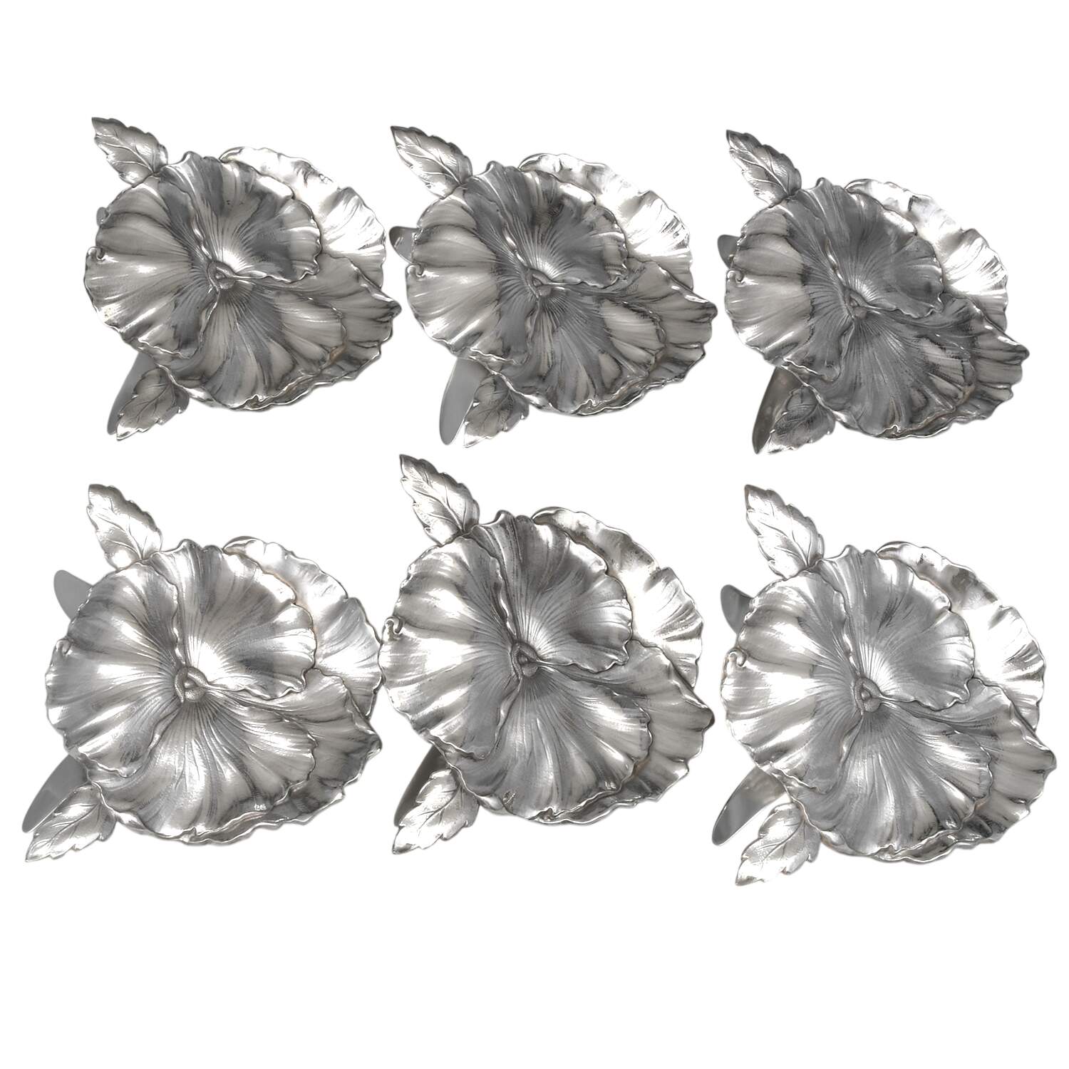 A9411 (Sterling, Hollowware) Plate Rest - Set of 6 by Gorham Silver-1