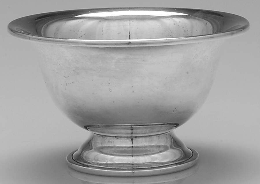 19 (Sterling, Hollowware) 4" Paul Revere Bowl by Hamilton Silver-1
