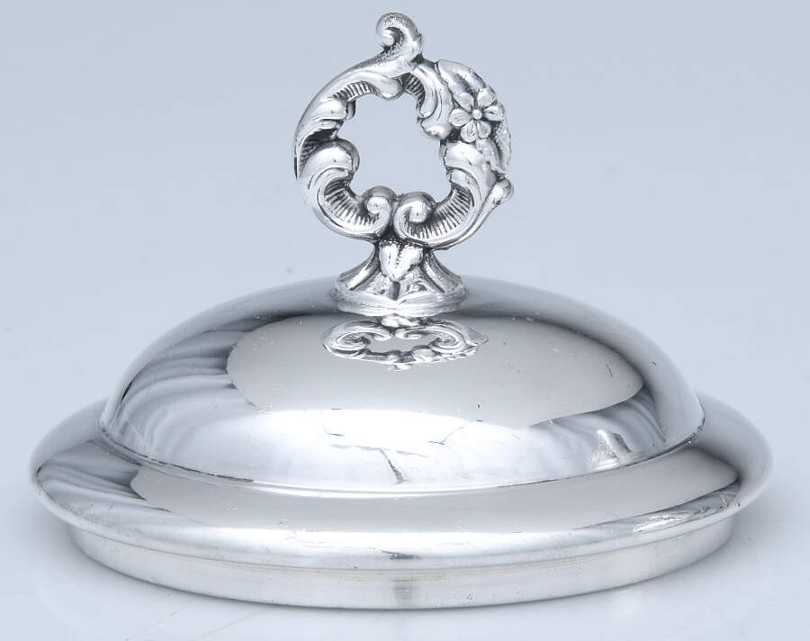 2014 (Silverplate, Hollowware) Lid for Sugar Bowl by Homan-1
