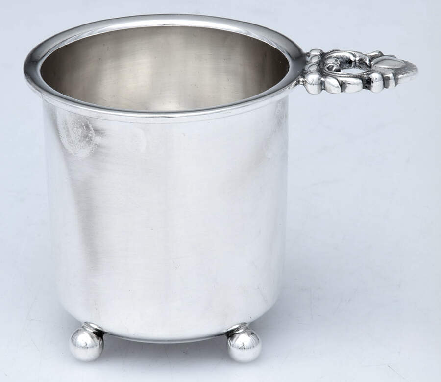 202A (Sterling, Hollowware) Footed Wine Cup by Herbst & Wassall-1