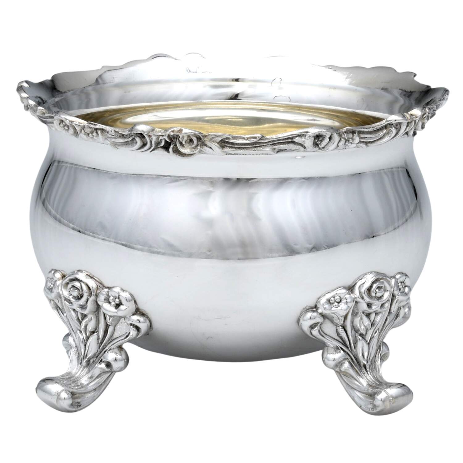 American Rose (Silverplate, Holloware) Waste Bowl by International Silver-1