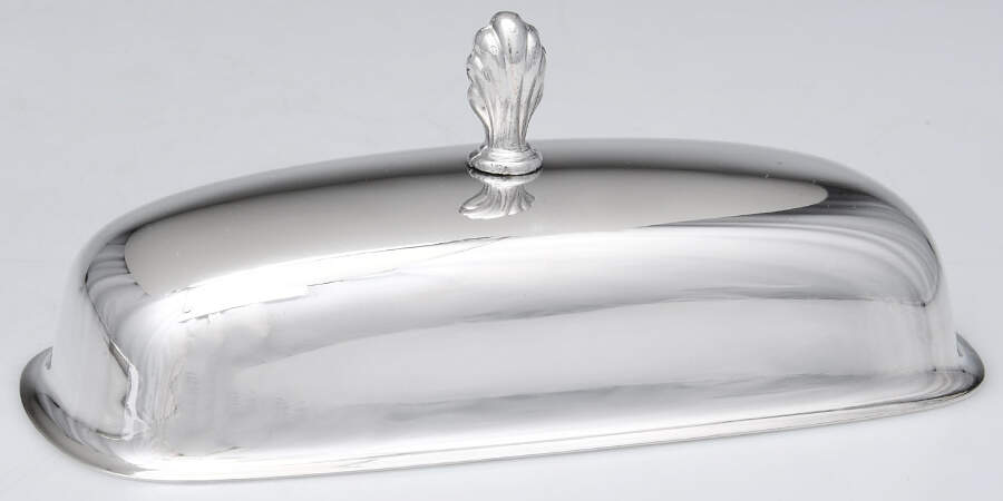 Castleton (Silverplate, Hollowware) Lid for 1/4 Pound Butter by International Silver-1