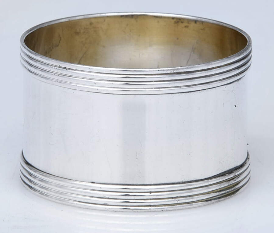 Sterling Hollowware Round Napkin Ring by International Silver-1