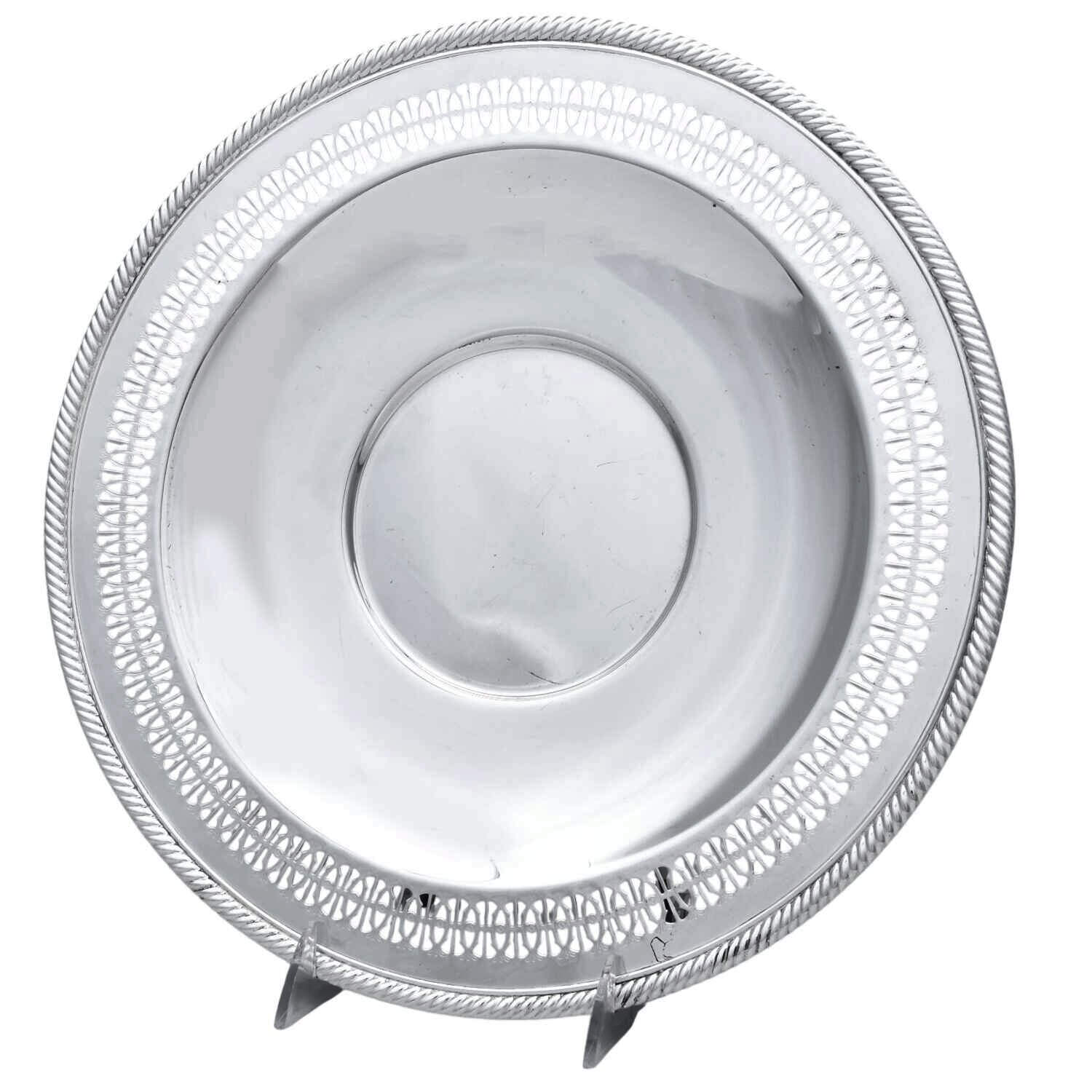 Silverplate Hollowware 12" Sandwich Plate by International Silver-1