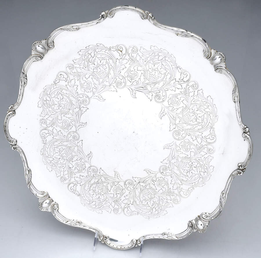Rochelle (Silverplate, Hollowware) Silverplate Aspic Tray by International Silver-1