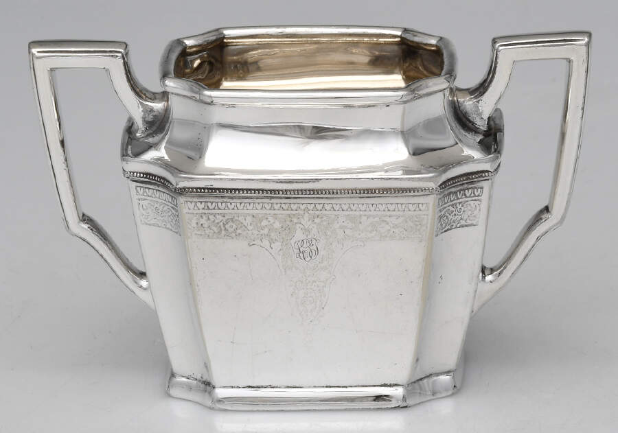 Ancestral (Silverplate, Hollowware) Mini Open Sugar Bowl by International Silver-1