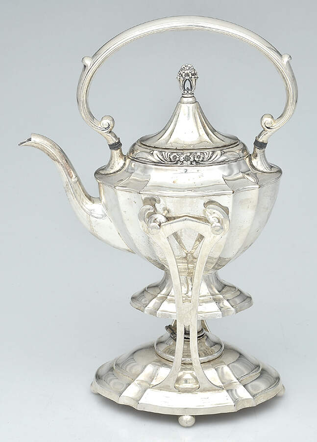 Eternally Yours (Silverplate, Hollowware) Kettle, Stand & Burner by International Silver-1