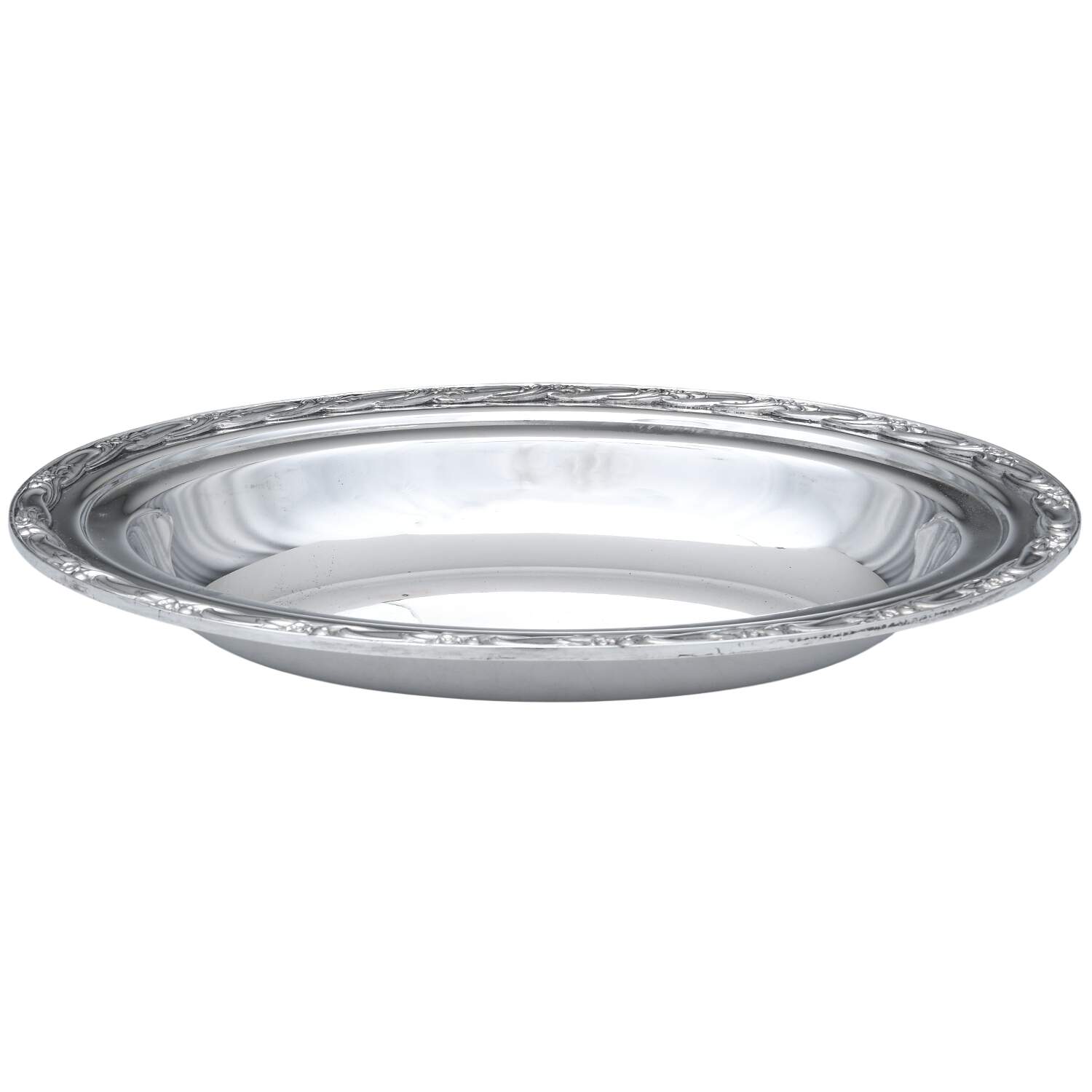 Exquisite (Silverplate, Hollowware) Double Vegetable Bowl-No Lid by International Silver-1