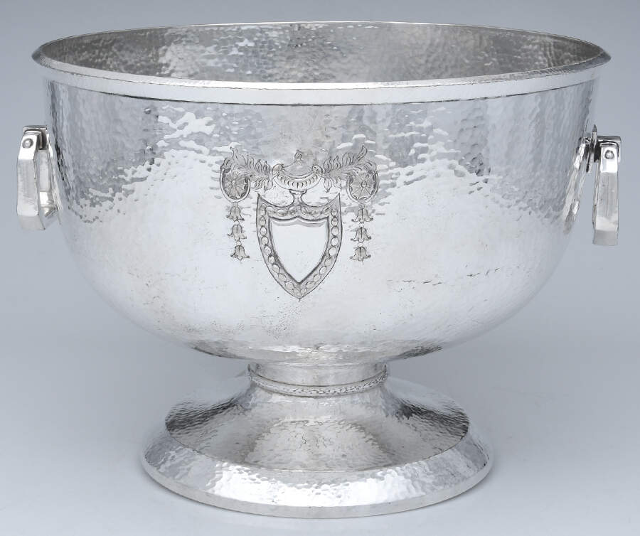 Heraldic (Silverplate, Hollowware) Punch Bowl by International Silver-1