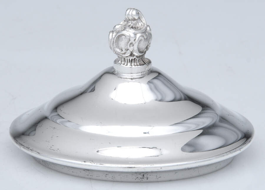 Admiral II (Silverplate, 1940, Hollowware) Lid for Sugar Bowl by International Silver-1