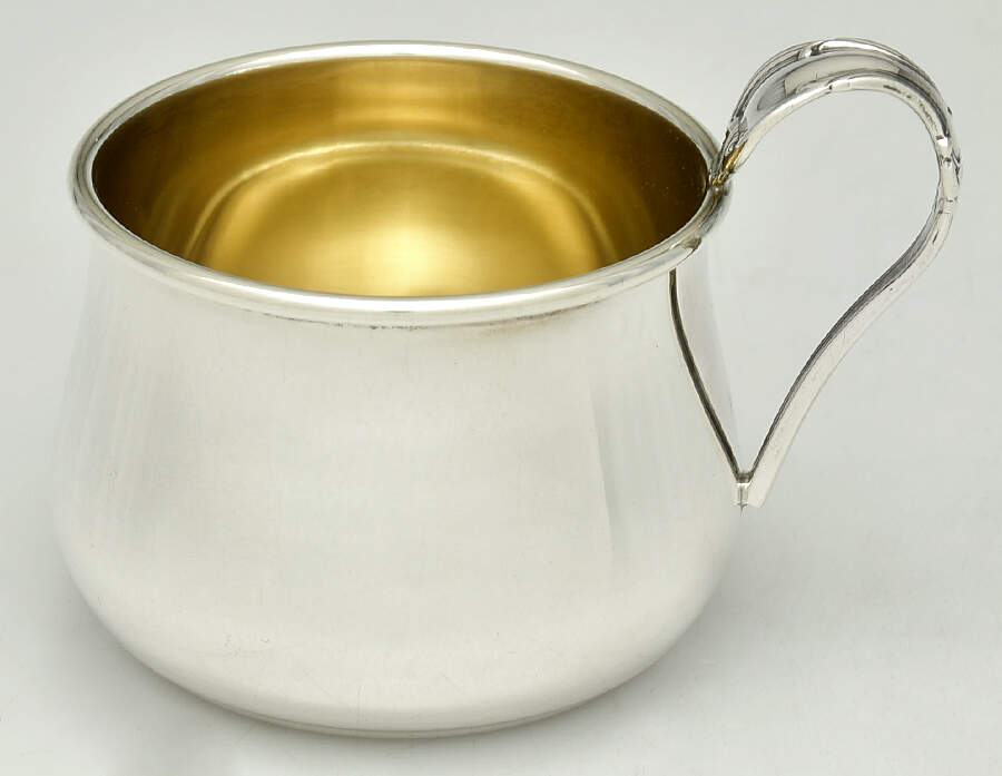 Joan of Arc (Sterling, 1940, Hollowware) Sterling Juice Cup by International Silver-1