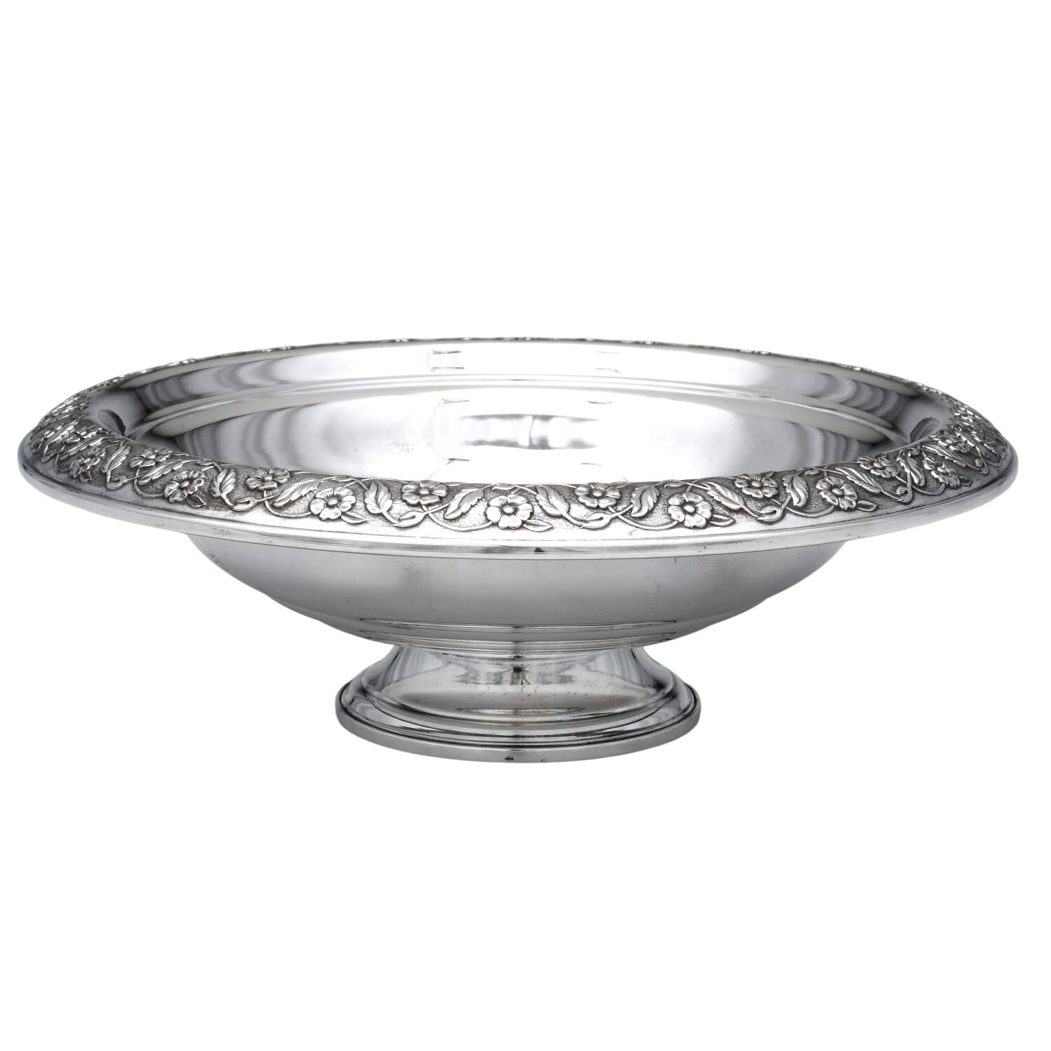 Springtime (Sterling, 1935, Hollowware) Weighted Round Compote (Height X Width) by International Silver-1